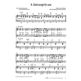 Produktbild des Artikels Gott sorgt für uns (Noten - Download)
