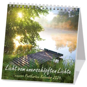 Produktbild des Artikels Licht vom unerschöpften Lichte 2026 (Kalender - Spiralbindung)