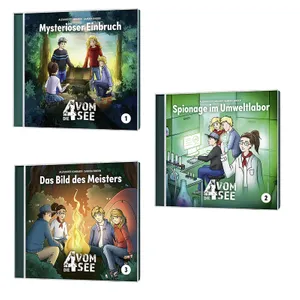 Produktbild des Artikels Die 4 vom See - CD-Set 1 (Hörbuch/Hörspiel - CD)