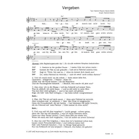 Produktbild des Artikels Vergeben (Noten - Download)