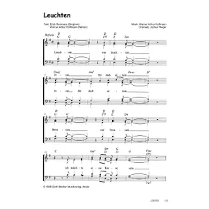 Produktbild des Artikels Leuchten (Noten - Download)
