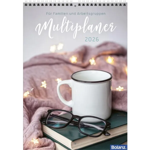 Produktbild des Artikels Multiplaner 2026 (Kalender - Spiralbindung)