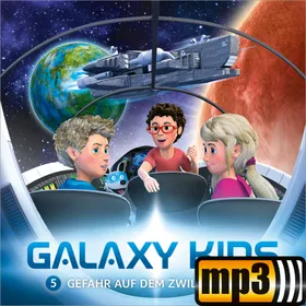 Produktbild des Artikels Gefahr auf dem Zwillingsmond - Folge 5 (MP3-Hörspiel - Download)