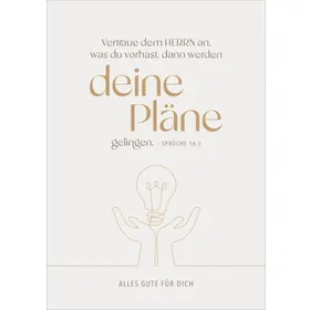 Produktbild des Artikels Faltkarte "Alles Gute für Dich" - Einsegnung/bibl. Unterricht (Schreibwaren)