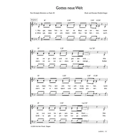 Produktbild des Artikels Gottes neue Welt (Noten - Download)