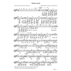 Produktbild des Artikels Dieses Land (Noten - Download)