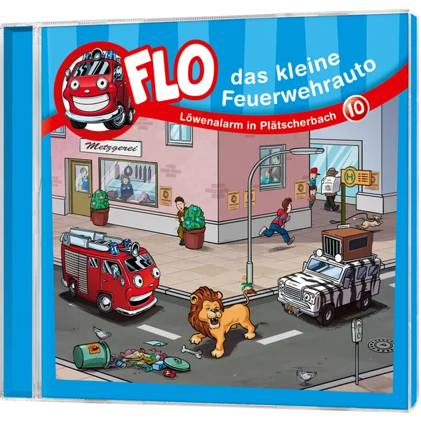 Produktbild des Artikels Löwenalarm in Plätscherbach - Folge 10 (Hörbuch/Hörspiel - CD)