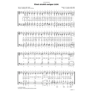 Produktbild des Artikels Einst strahlt ewiges Licht (Noten - Download)