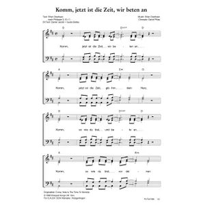 Produktbild des Artikels Komm, jetzt ist die Zeit wir beten an (Noten - Download)