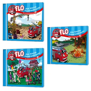 Produktbild des Artikels Flo - das kleine Feuerwehrauto - CD-Set 9 (Hörbuch/Hörspiel - CD)