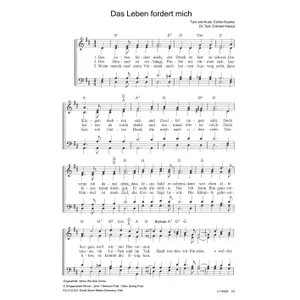 Produktbild des Artikels Das Leben fordert mich (Noten - Download)
