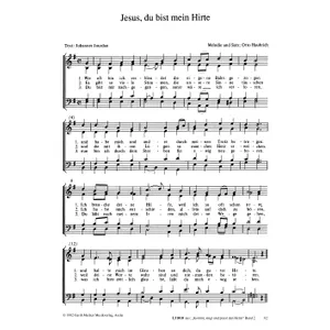 Produktbild des Artikels Jesus, du bist mein Hirte (Noten - Download)