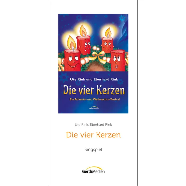 Produktbild des Artikels Infoflyer "Die vier Kerzen" (Werbemittel)