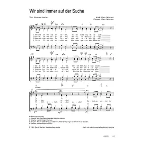 Produktbild des Artikels Wir sind immer auf der Suche (Noten - Download)
