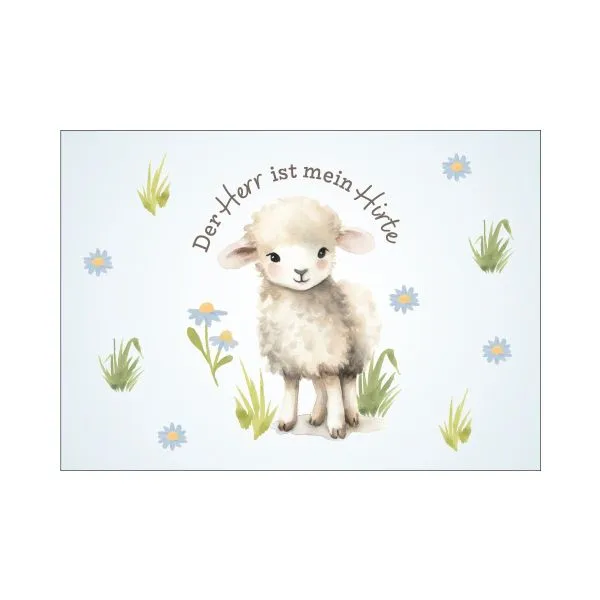 Produktbild des Artikels Postkarte "Schäfchen" (Schreibwaren)