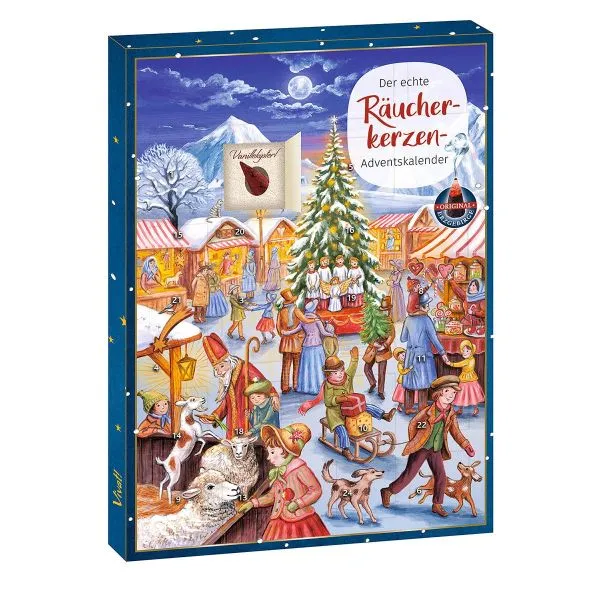 Produktbild des Artikels Der echte Räucherkerzen-Adventskalender ()