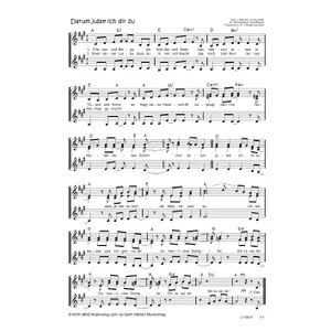 Produktbild des Artikels Darum juble ich dir zu (Noten - Download)