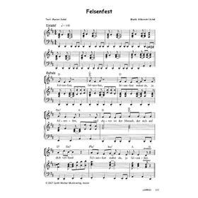Produktbild des Artikels Felsenfest (Noten - Download)