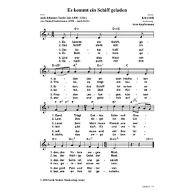 Produktbild des Artikels Es kommt ein Schiff geladen (Noten - Download)