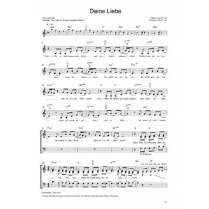Produktbild des Artikels Deine Liebe (Noten - Download)