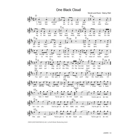 Produktbild des Artikels One Black Cloud (Noten - Download)