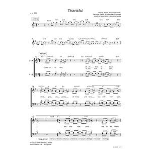 Produktbild des Artikels Thankful (Noten - Download)