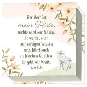 Produktbild des Artikels Notizblock: Der Herr ist mein Hirte (Schreibwaren)