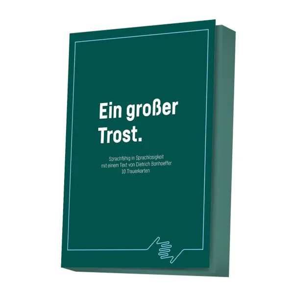 Produktbild des Artikels Ein großer Trost - Faltkarten-Set (Schreibwaren - Kartoniert)