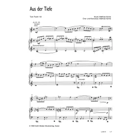 Produktbild des Artikels Aus der Tiefe (Noten - Download)
