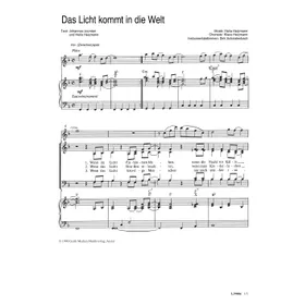 Produktbild des Artikels Das Licht kommt in die Welt (Noten - Download)