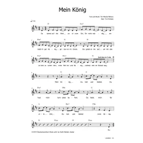 Produktbild des Artikels Mein König (Noten - Download)