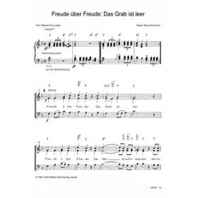Produktbild des Artikels Freude über Freude: Das Grab ist leer (Noten - Download)