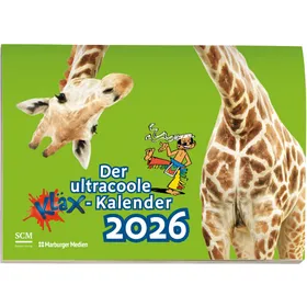 Produktbild des Artikels Der ultracoole KLÄX-Kalender 2026 (Kalender - Geheftet)