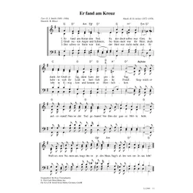 Produktbild des Artikels Er fand am Kreuz (Noten - Download)
