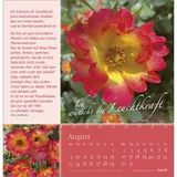 Stimmungsbild zu Rosenduft mit guten Wünschen 2026 - Wandkalender