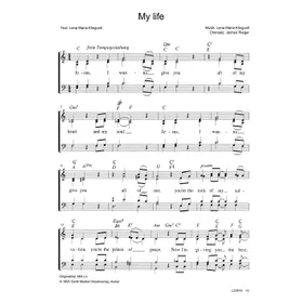 Produktbild des Artikels My Life (Noten - Download)