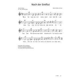 Produktbild des Artikels Nach der Sintflut (Noten - Download)