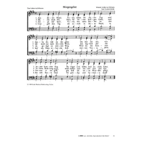 Produktbild des Artikels Morgengebet (Noten - Download)