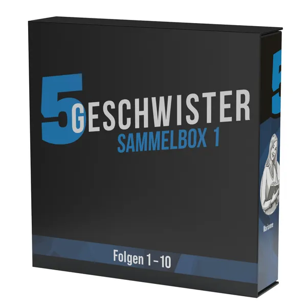 Produktbild des Artikels 5 Geschwister - Sammelbox 1 (Folgen 1-10) (Hörbuch/Hörspiel - CD)