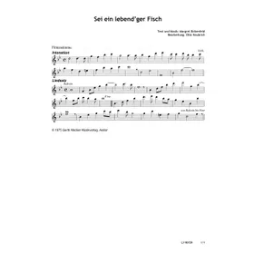 Produktbild des Artikels Sei ein lebendger Fisch (Noten - Download)