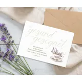 Stimmungsbild zu Faltkarte "Bleib gesund und gesegnet"