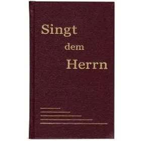 Produktbild des Artikels Singt dem Herrn (Liederbuch - Gebunden)