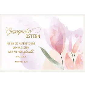 Produktbild des Artikels Faltkarte "Gesegnete Ostern" (Schreibwaren)