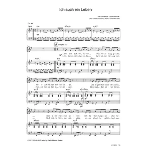 Produktbild des Artikels Ich such ein Leben (Noten - Download)