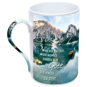 Produktbild des Artikels Fototasse "Was vor dir liegt" ()