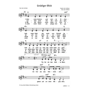 Produktbild des Artikels Gnädiger Blick (Noten - Download)