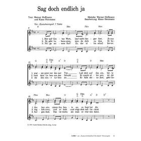Produktbild des Artikels Sag doch endlich ja (Noten - Download)