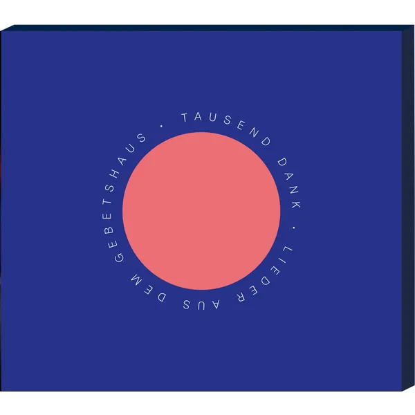 Produktbild des Artikels 1000 Dank - Lieder aus dem Gebetshaus (Audio - CD)