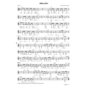 Produktbild des Artikels Alles Drin (Noten - Download)