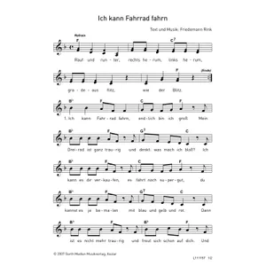 Produktbild des Artikels Ich kann Fahrrad fahrn (Noten - Download)